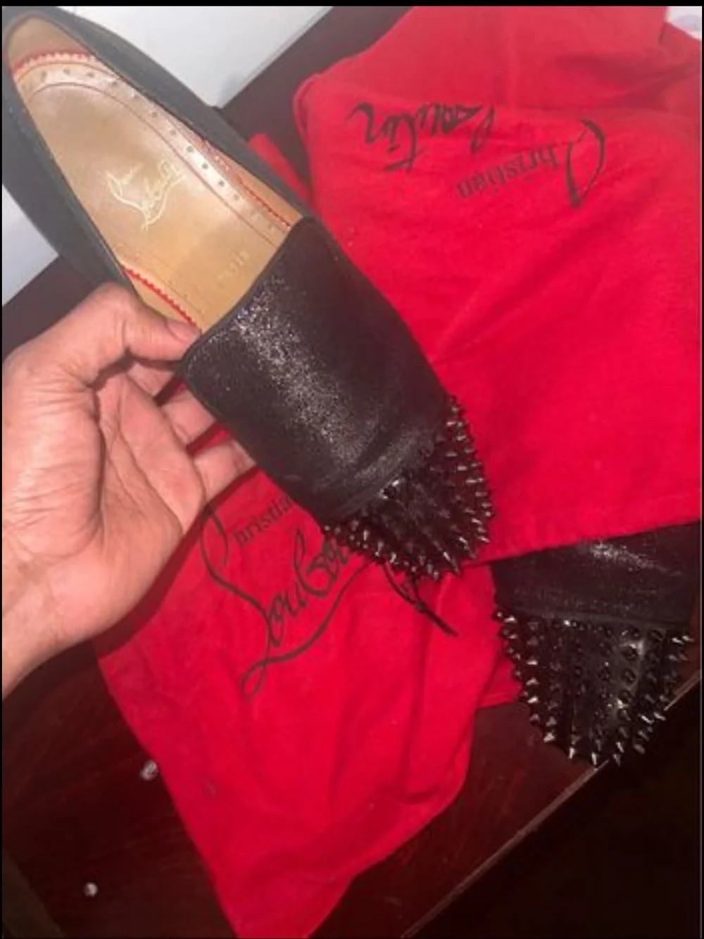 Christian Louboutin bold christian